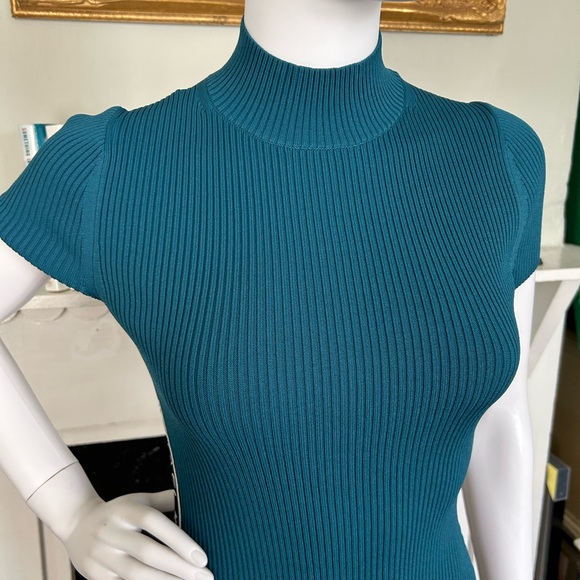 Michael Kors Bodycon Ribbed Tape Dress NWT - Picture 6 of 13